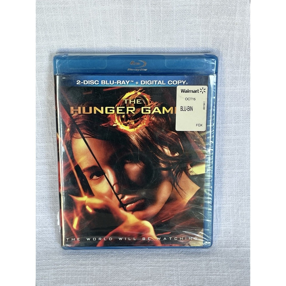 The Hunger Games 2-Disk Blu-ray 2012 SEALED
